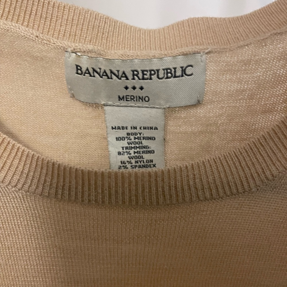 Banana republic shirt wool